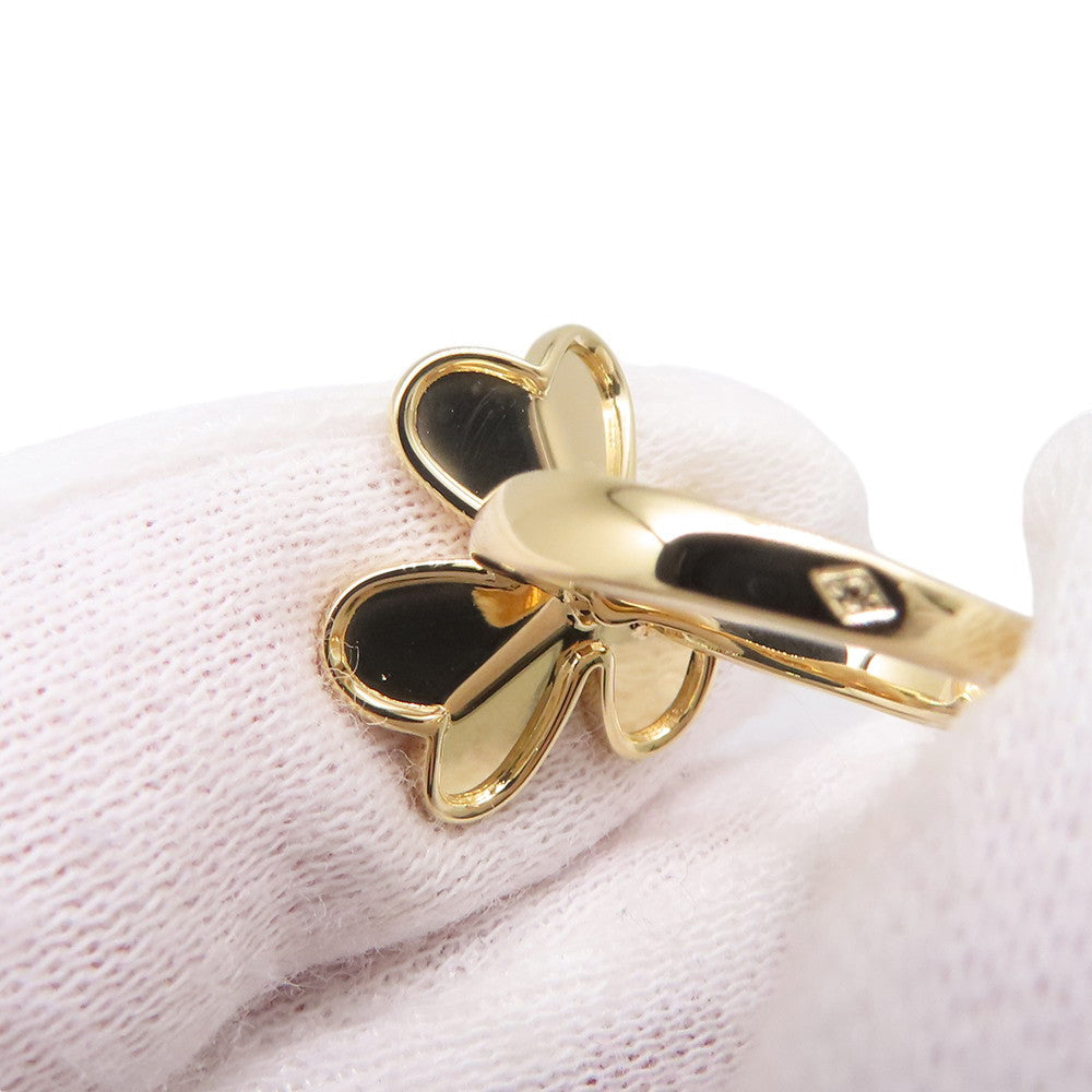 Van Cleef & Arpels Frivole Ring 1 flower Size Small 42/#2VCARP2DS42/VCARP2DS00 18K Yellow Gold