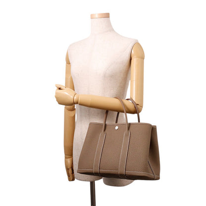 HERMES Garden Party Etoupe Negonda Leather Size TPM