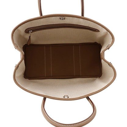HERMES Garden Party Etoupe Negonda Leather Size TPM