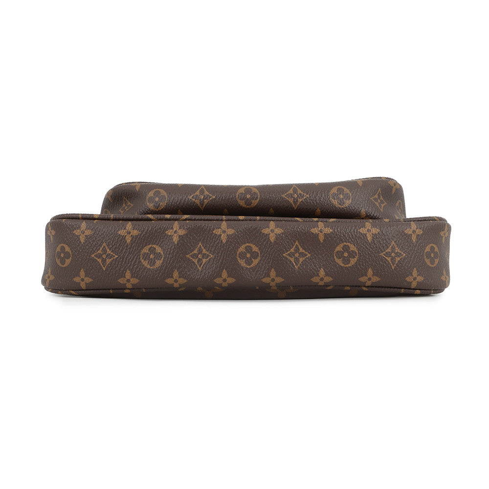 LOUIS VUITTON Multi Pochette Accessoires Khaki/BrownM44813 Monogram