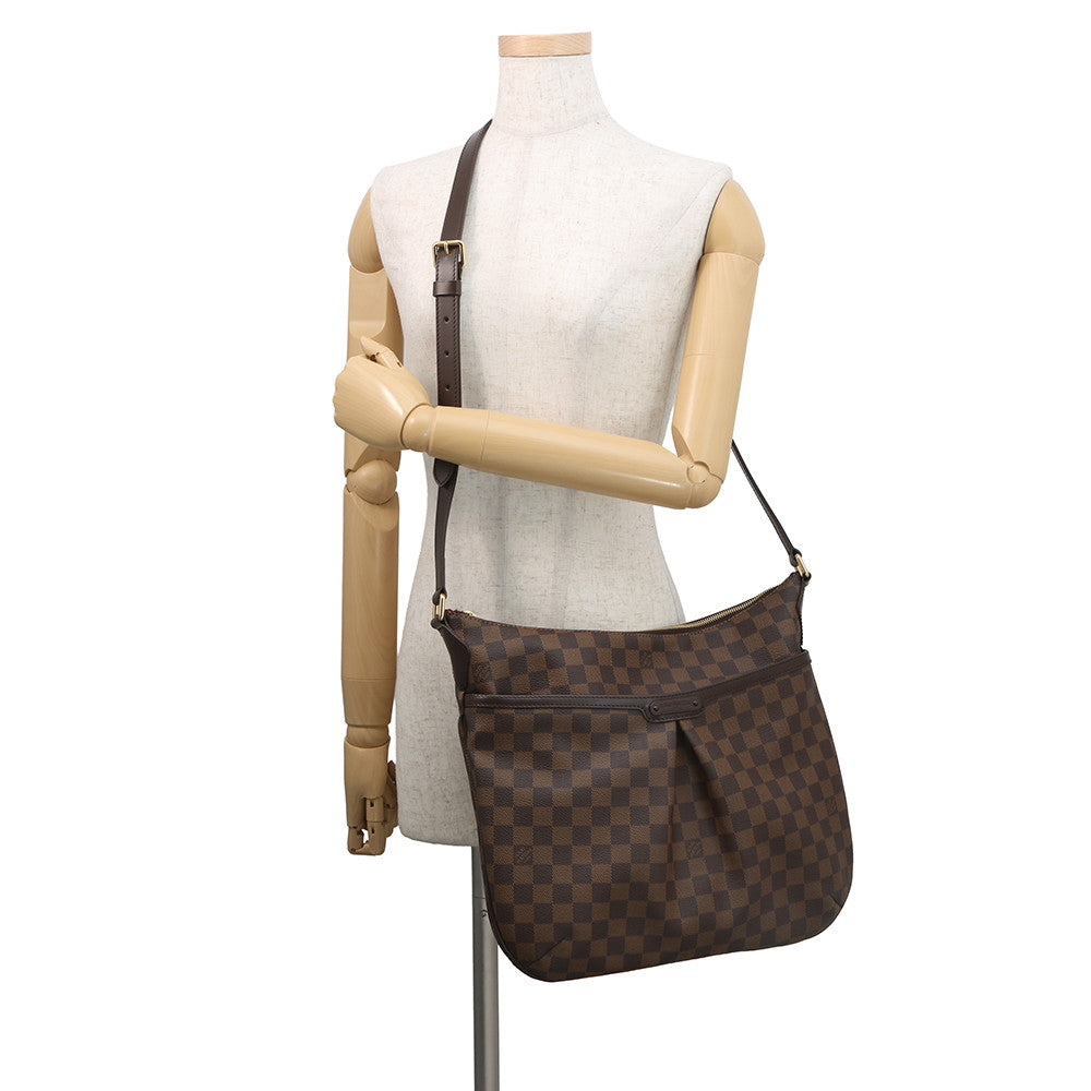 LOUIS VUITTON Bloomsbury RedN42250 Damier Ebene Canvas Size GM