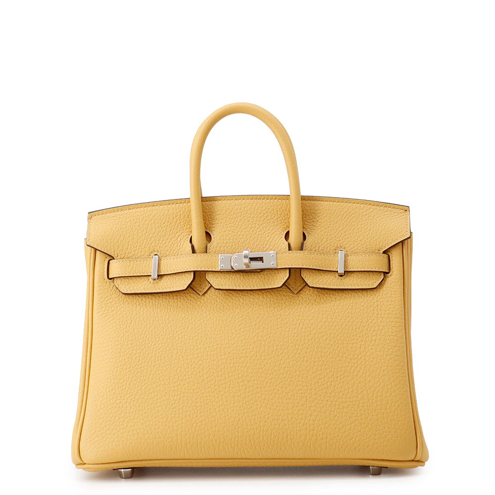 HERMES Birkin Paille Togo Leather Size 25