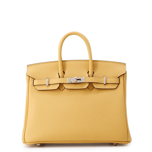 HERMES Birkin Paille Togo Leather Size 25