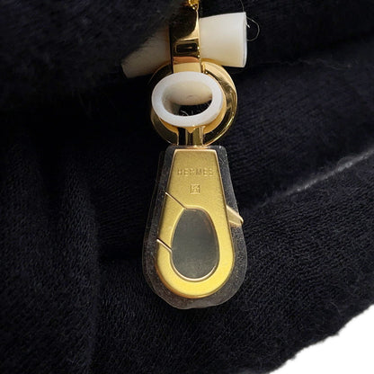 HERMES Villevolte Shoulder Strap Etoupe/Nata Swift Leather Size Total length 42.5 "