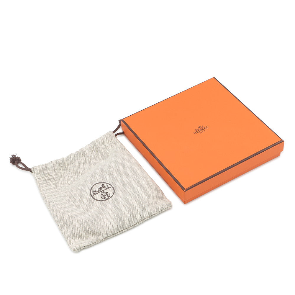 HERMES Villevolte Shoulder Strap Etoupe/Nata Swift Leather Size Total length 42.5 "
