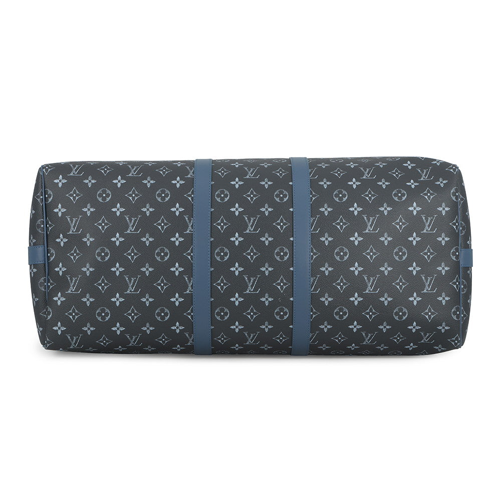LOUIS VUITTON Keepall Bandouliere BlueM11558 Monogram/Gradient Size 55