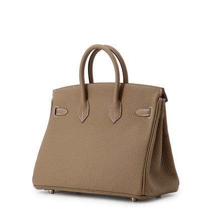 HERMES Birkin Etoupe Togo Leather Size 25