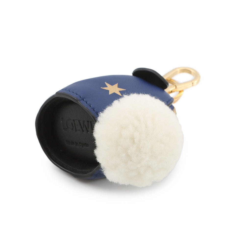 LOEWE Bunny Stars Animal Bag Charm Blue/Gold199.30ST40 Leather
