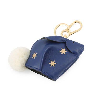 LOEWE Bunny Stars Animal Bag Charm Blue/Gold199.30ST40 Leather