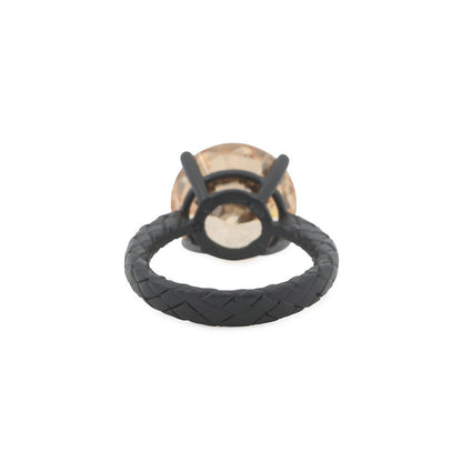Bottega Veneta Round Cut Ring Size 13 SV925 Color Stone