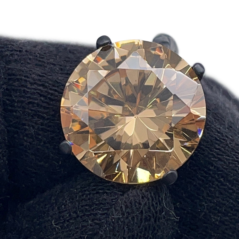 Bottega Veneta Round Cut Ring Size 13 SV925 Color Stone