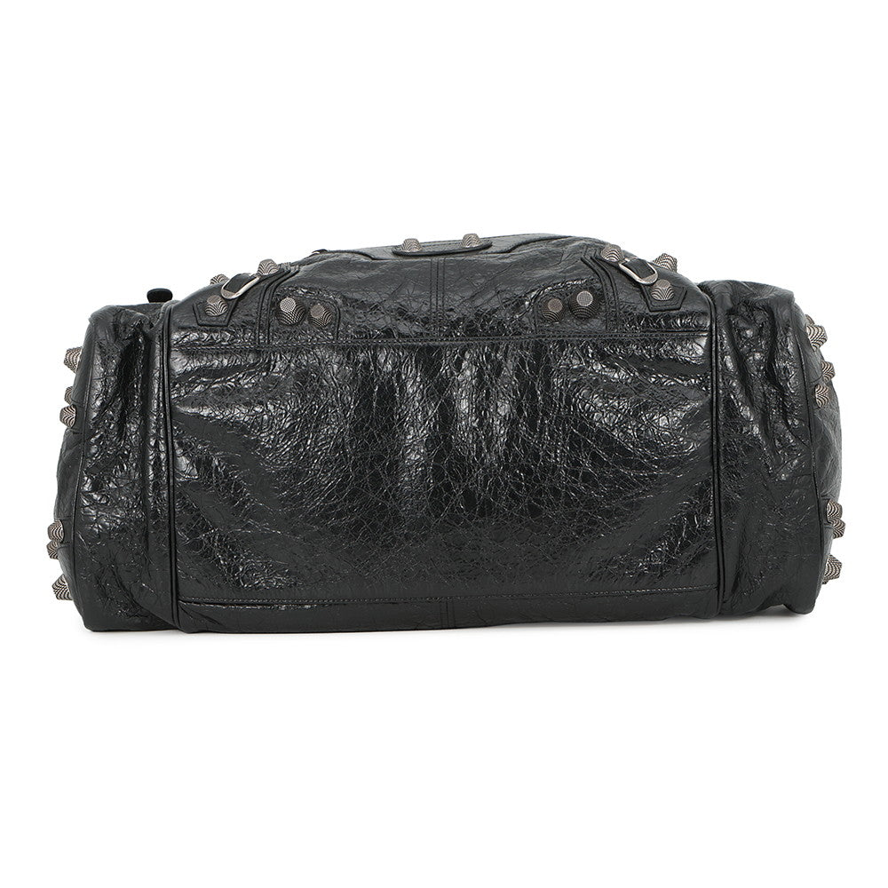 BALENCIAGA Lucagol Duffle Bag Black792465 Leather