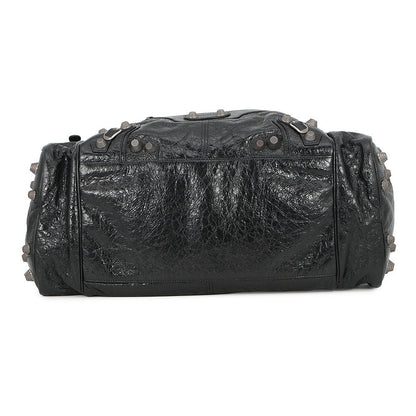 BALENCIAGA Lucagol Duffle Bag Black792465 Leather