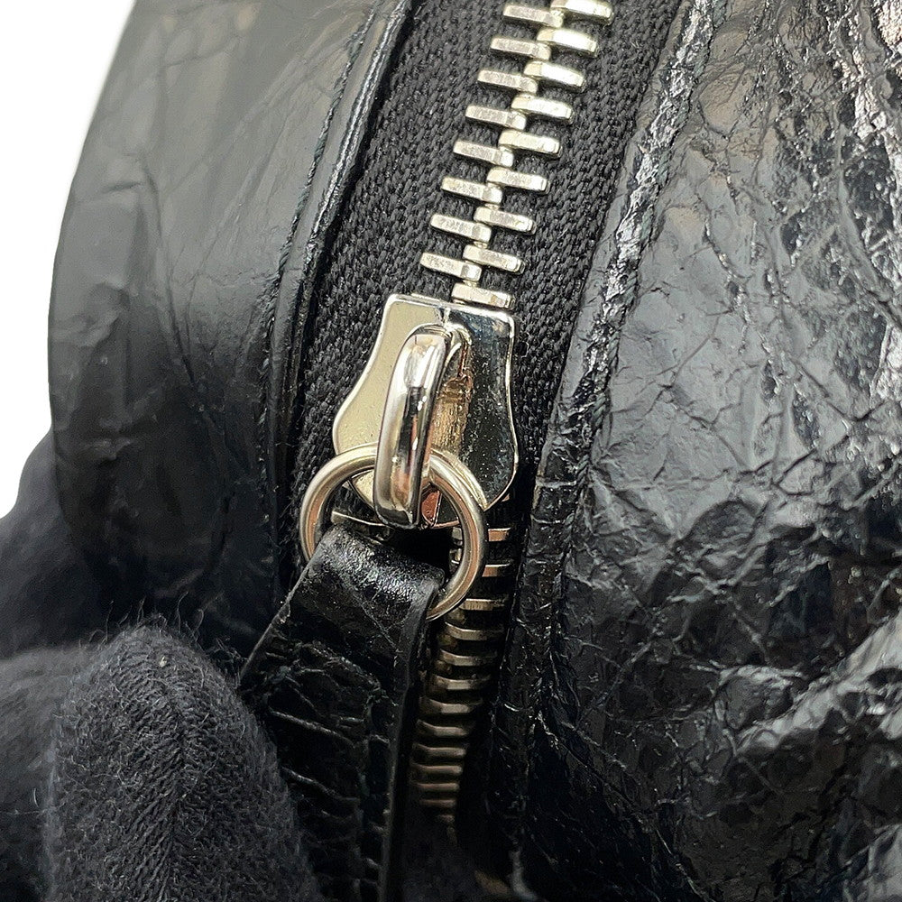 BALENCIAGA Lucagol Duffle Bag Black792465 Leather