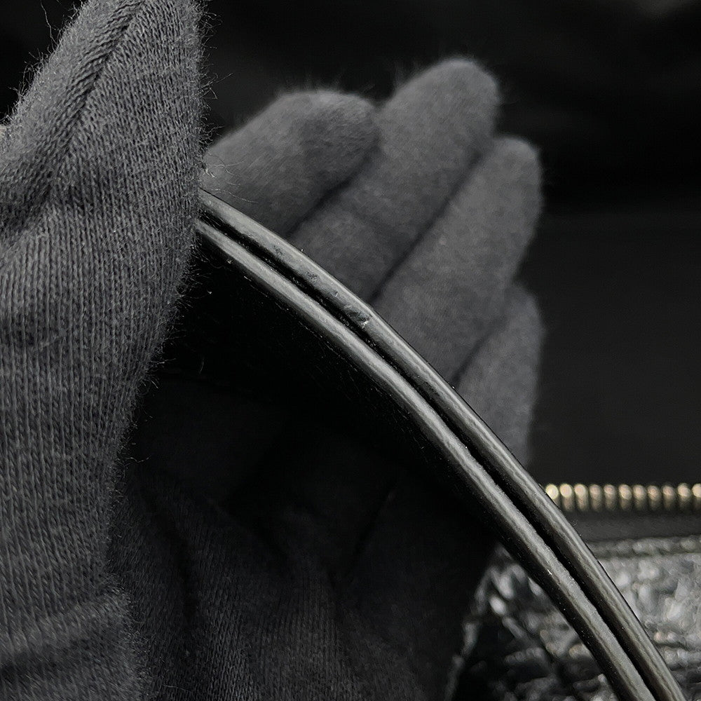 BALENCIAGA Lucagol Duffle Bag Black792465 Leather