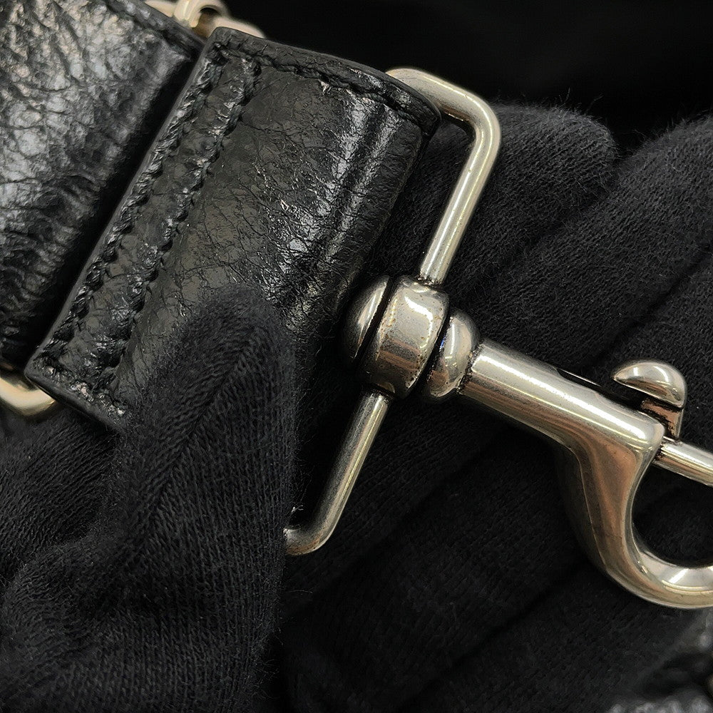BALENCIAGA Lucagol Duffle Bag Black792465 Leather