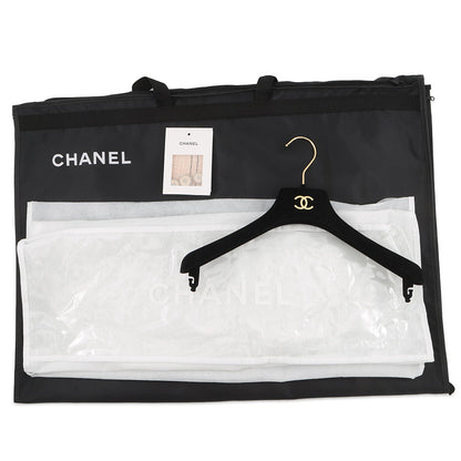 CHANEL CC LogoButton TweedJacket Size 34 Pink/BlackP71173 Wool76% Acryl22% Polyester1% Polyamide1%