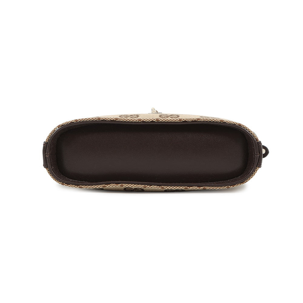 GUCCI Mini bucket Beige/Brown782919 GG Canvas Leather