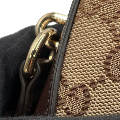 GUCCI Mini bucket Beige/Brown782919 GG Canvas Leather