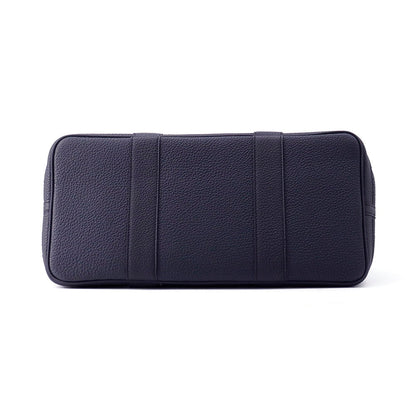 HERMES Garden Party Blue Indigo Negonda Leather Size PM