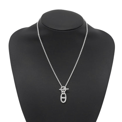 HERMES Chaine d'Ancre Amulette Necklace SV925