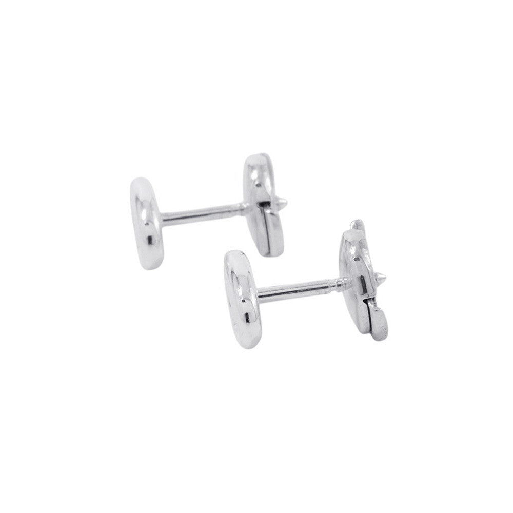 HERMES Farandole Chaine d'Ancre motif Earrings Size TPM SV925