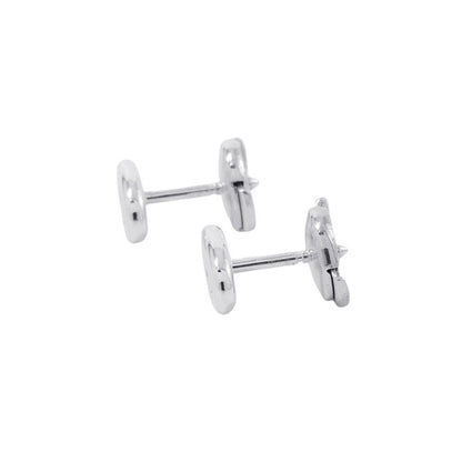 HERMES Farandole Chaine d'Ancre motif Earrings Size TPM SV925