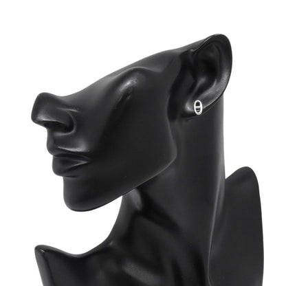 HERMES Farandole Chaine d'Ancre motif Earrings Size TPM SV925