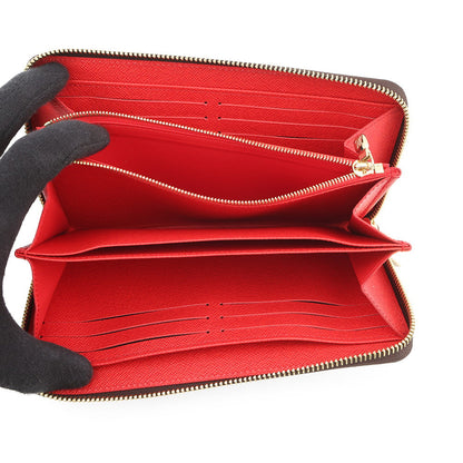LOUIS VUITTON Zippy Wallet CoquelicotM41896 Monogram