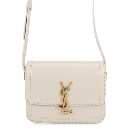 SAINT LAURENT PARIS Solferino Shoulder Bag Ivory634306 Leather Size Small