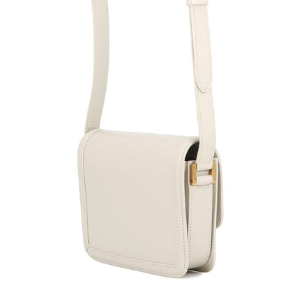SAINT LAURENT PARIS Solferino Shoulder Bag Ivory634306 Leather Size Small