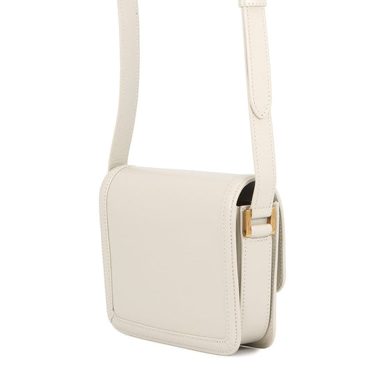 SAINT LAURENT PARIS Solferino Shoulder Bag Ivory634306 Leather Size Small