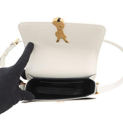 SAINT LAURENT PARIS Solferino Shoulder Bag Ivory634306 Leather Size Small
