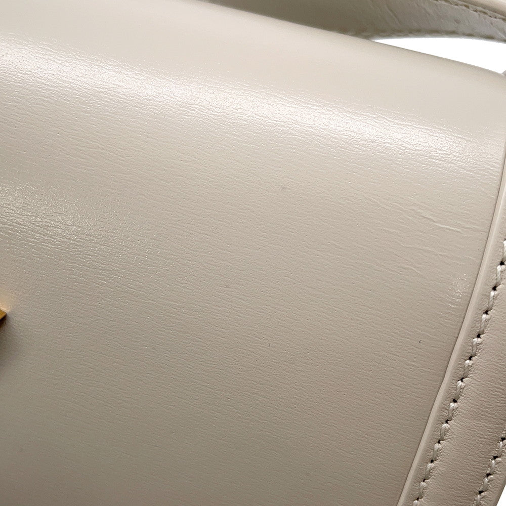 SAINT LAURENT PARIS Solferino Shoulder Bag Ivory634306 Leather Size Small