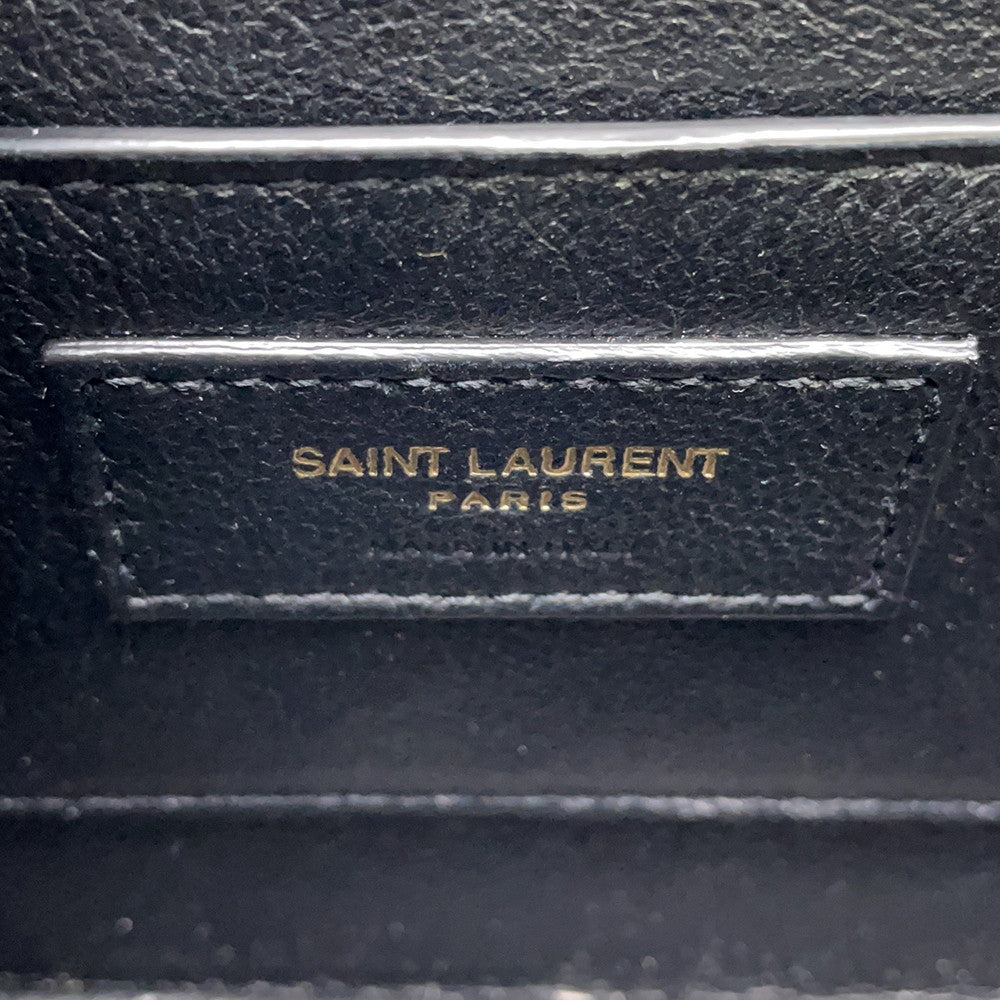 SAINT LAURENT PARIS Solferino Shoulder Bag Ivory634306 Leather Size Small