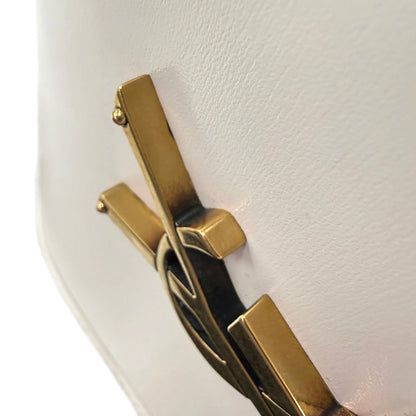 SAINT LAURENT PARIS Solferino Shoulder Bag Ivory634306 Leather Size Small