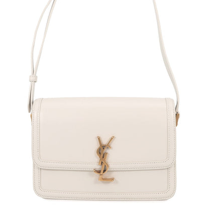 SAINT LAURENT PARIS Solferino Shoulder Bag Ivory634305 Leather Size Medium