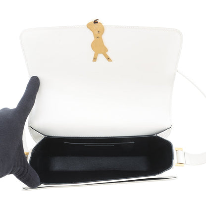SAINT LAURENT PARIS Solferino Shoulder Bag Ivory634305 Leather Size Medium