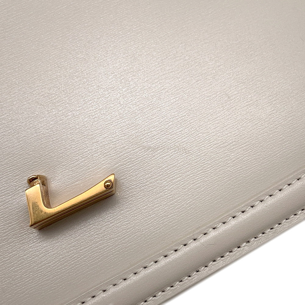 SAINT LAURENT PARIS Solferino Shoulder Bag Ivory634305 Leather Size Medium