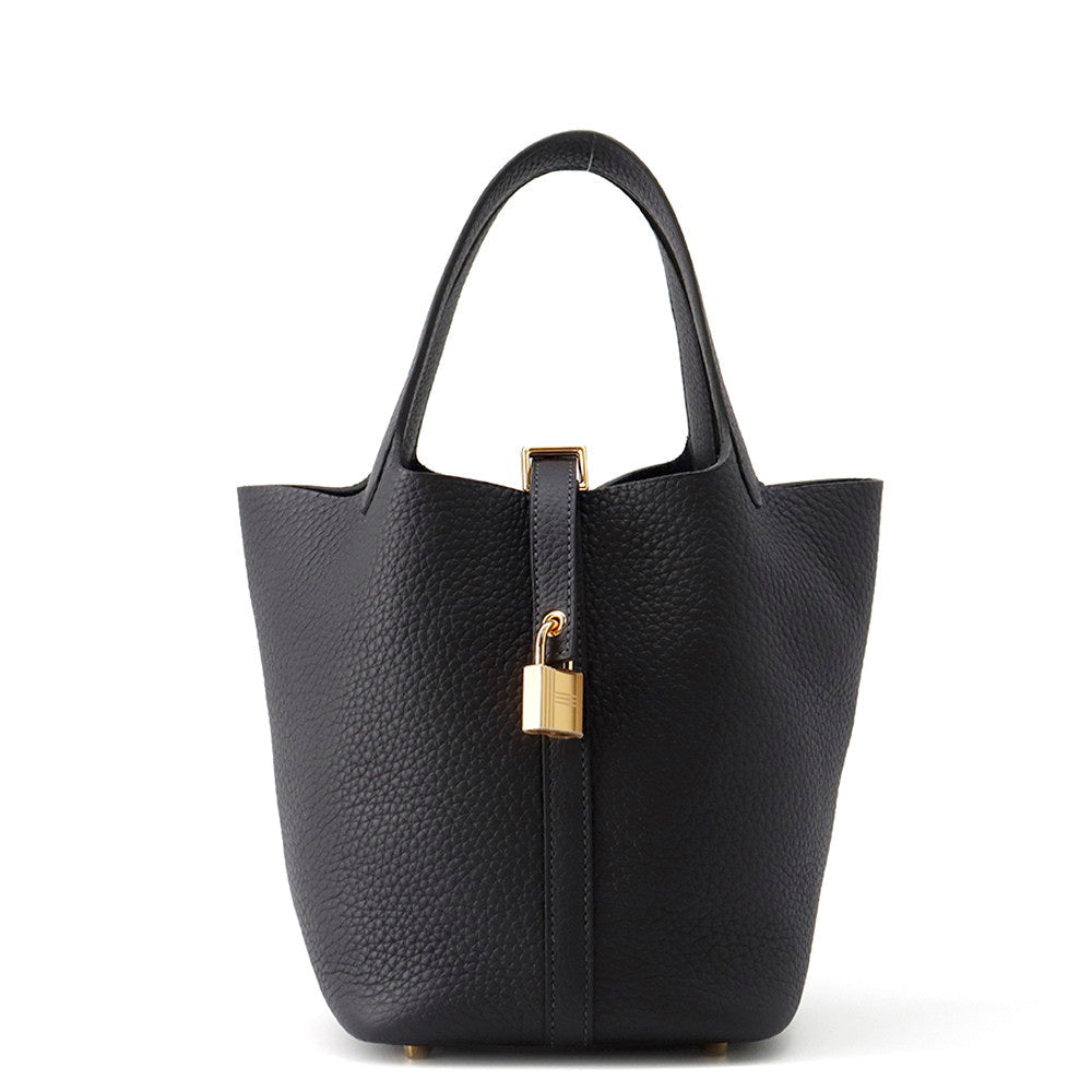 HERMES Picotin Lock Caban Taurillon Clemence Size PM