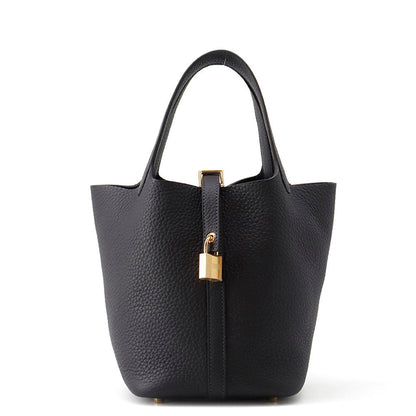 HERMES Picotin Lock Caban Taurillon Clemence Size PM