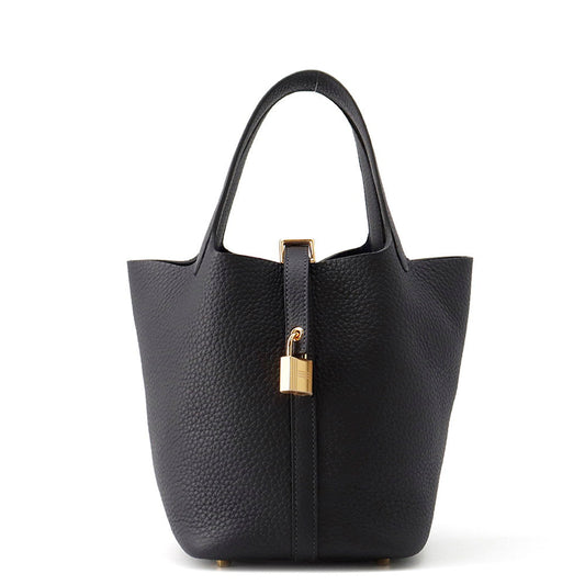 HERMES Picotin Lock Caban Taurillon Clemence Size PM