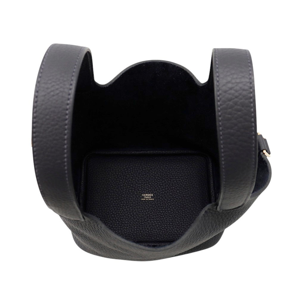 HERMES Picotin Lock Caban Taurillon Clemence Size PM