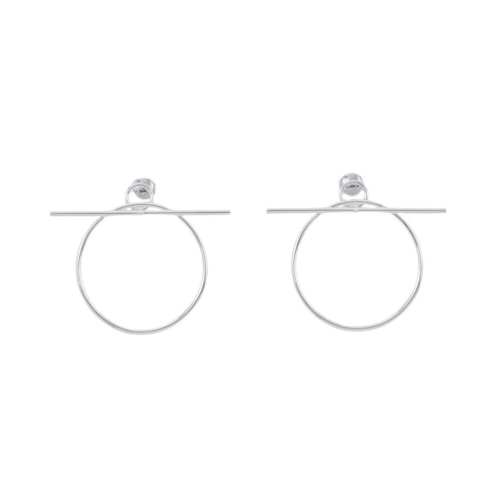 HERMES Loop Earrings Size MM SV925
