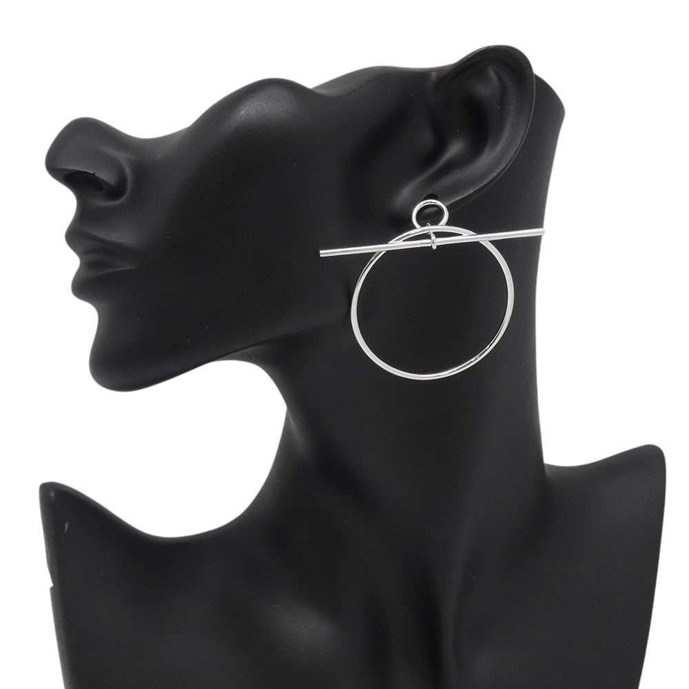 HERMES Loop Earrings Size MM SV925