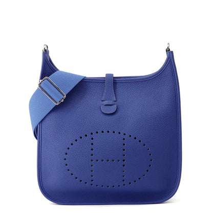 HERMES Evelyne3 Blue royal Taurillon Clemence Size PM