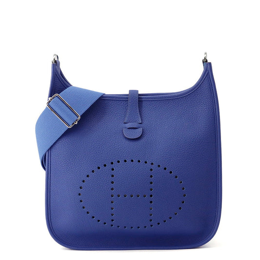 HERMES Evelyne3 Blue royal Taurillon Clemence Size PM