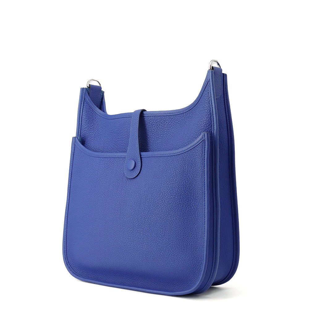 HERMES Evelyne3 Blue royal Taurillon Clemence Size PM