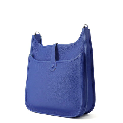 HERMES Evelyne3 Blue royal Taurillon Clemence Size PM
