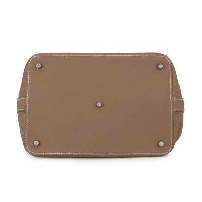 HERMES ToolBox Etoupe Swift Leather Size 26